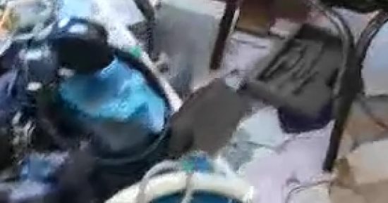 مجهولون يسرقون معدات من مخزن الإدارة الصحية ثان المحلة.. صور