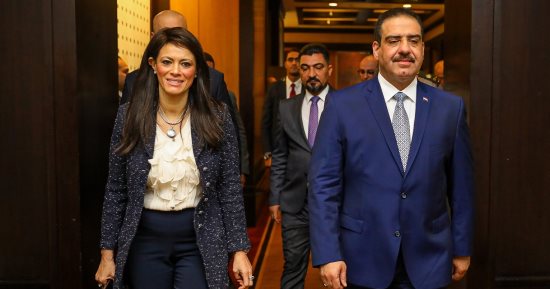 وزيرة التعاون ووزير التجارة العراقى يترأسان الاجتماعات التحضيرية للجنة المصرية العراقية