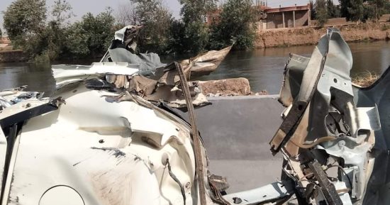 أهالي الشرقية يشيعون جنازة 3 طلاب ثانوية عامة لقوا مصرعهم بحادث مروري عقب الامتحان