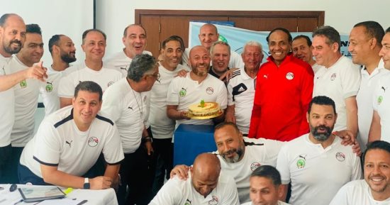 مدربو الرخصة A يحتفلون بفوز الأهلي ببطولة دوري أبطال أفريقيا .. صور