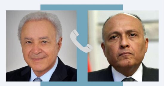 شكري يؤكد لوزير خارجية اليونان حرص مصر على تعميق الشراكة الاستراتيجية