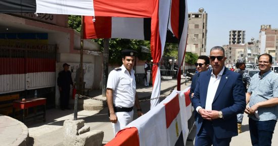 محافظ الفيوم يتفقد مقار لجان امتحانات الثانوية العامة