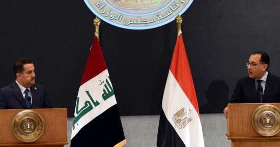 مدبولى فى مؤتمر مع نظيره العراقى: التحديات تتطلب تكثيف جهود العمل المشترك  