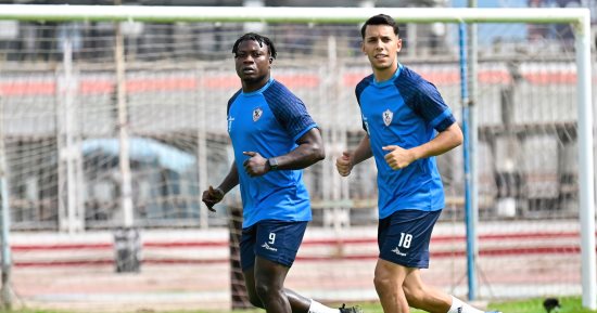 شاهد تدريب الزمالك × 14 صورة بمشاركة أحمد بلحاج