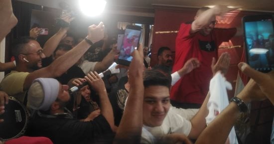  احتفالات لـ مصطفى كامل فى نقابة الموسيقيين بعد فوزه نقيبا بالتزكية