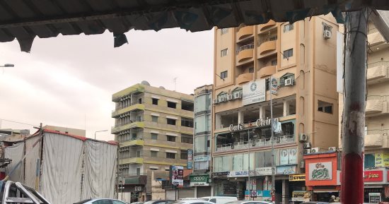 الغيوم تحجب الشمس وسقوط زخات أمطار خفيفة على مناطق متفرقة بشمال سيناء