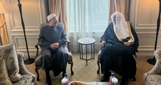 مفتي الجمهورية يلتقي الأمين العام لرابطة العالم الإسلامي