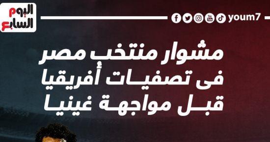 مشوار منتخب مصر فى تصفيات أفريقيا قبل مواجهة غينيا.. إنفوجراف