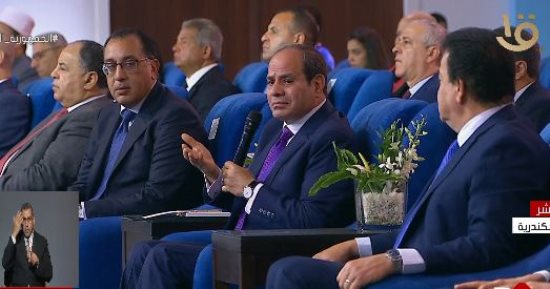 الرئيس السيسي: ميناء أبو قير يضم 10 كم أرصفة.. ولا يوجد مثله إلا في إسبانيا