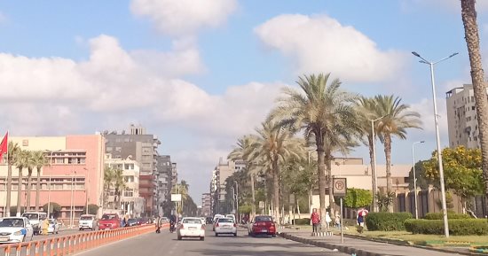 طقس معتدل يسود مدينتى بورسعيد وبورفؤاد.. صور