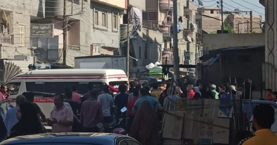 تشييع جثمان محمد عادل قاتل نيرة أشرف لمثواه الأخير بمقابر أسرته فى المحلة