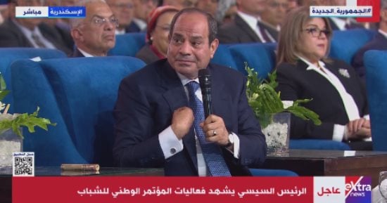 الرئيس السيسي: الفكرة من العاصمة الإدارية إننا نحول التراب لفلوس