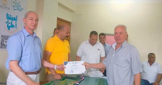 وكيل وزارة الشباب بكفر الشيخ يكرم أفضل 3 مشروعات مجتمعية فى الحفل الختامى لفرق الجوالة