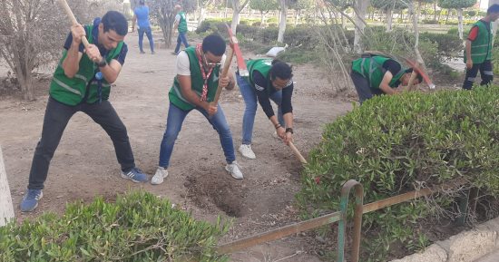 جامعة حلوان تطلق المرحلة الثالثة لمشروع تشغيل الألف طالب 