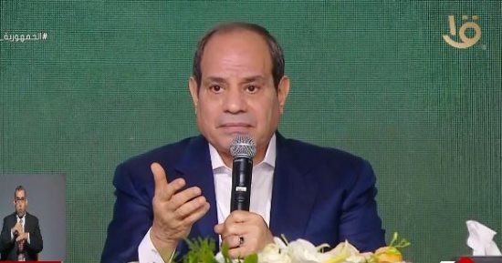 الرئيس السيسى: التموين يمس 70 مليون مصرى.. ولم يصلنا من القمح سوى 3.5 مليون طن