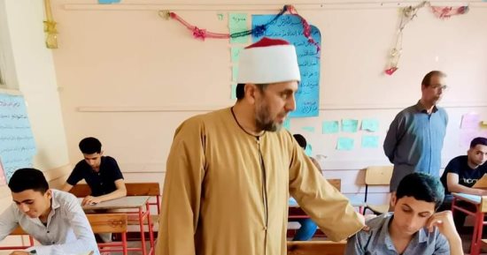 وكيل أزهر الشرقية يتابع لجان امتحانات الشهادة الثانوية