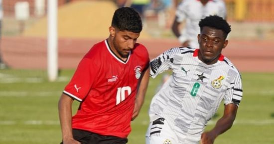 المنتخب الأولمبى يتعادل مع غانا 1-1 استعدادا لأمم أفريقيا 