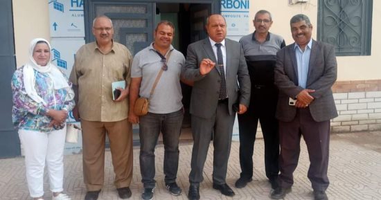 رئيس كهرباء القناة يتفقد مركز خدمة عملاء لذوى الهمم بالإسماعيلية.. صور