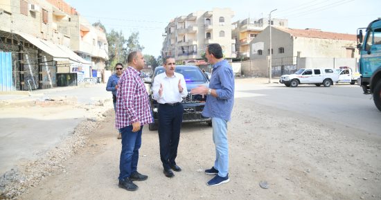 محافظ الغربية يتفقد أعمال تطوير ميدان الشون بالمحلة الكبرى.. صور