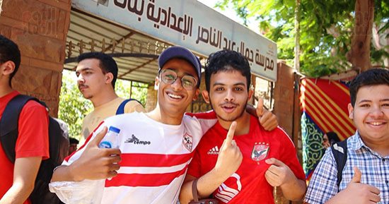 الأهلى والزمالك "إيد واحدة" فى امتحانات الثانوية العامة