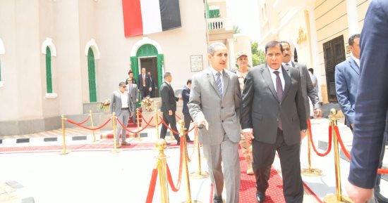 محافظ الغربية ورئيس مجلس الدولة يفتتحان مقر مجلس الدولة بطنطا عقب تجديده.. صور