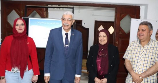 رئيس جامعة المنوفية يفتتح برنامج "TOT" بالمركز الدولى لتنمية قدرات أعضاء هيئة التدريس