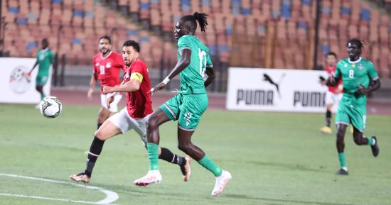 تريزيجيه يسجل هدف منتخب مصر الثالث في مرمى جنوب السودان