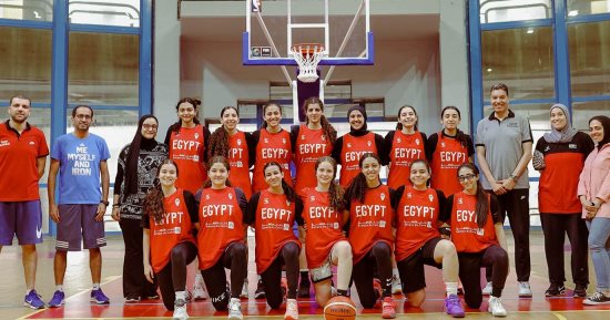 منتخب ناشئات السلة يفوز على الجزائر بالبطولة العربية فى المغرب