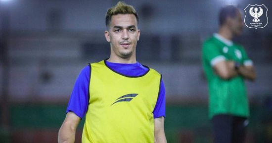 إلياس الجلاصى ينتظم فى مران المصرى استعدادا لفيوتشر فى كأس الرابطة.. صور