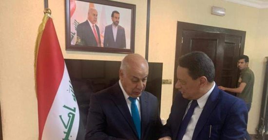 رئيس "الأعلى للإعلام" فى ضيافة وزير الثقافة العراقى