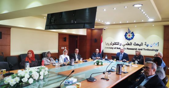 أكاديمية البحث العلمي تبحث التعاون العلمي المشترك مع رئيس اللجنة الدولية لأبحاث الفضاء