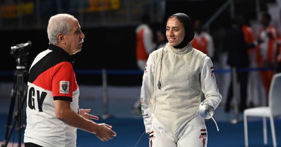 يارا الشرقاوى تحرز ذهبية سلاح الشيش سيدات ببطولة أفريقيا