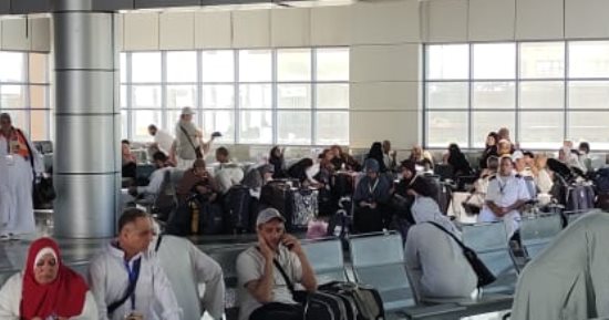 مغادرة آخر فوج حج برى عبر ميناء نويبع البحرى 
