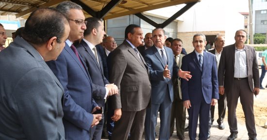 وزير التنمية المحلية ومحافظ كفر الشيخ يتفقدان المركز التكنولوجي لخدمة المواطنين