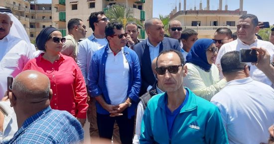 انطلاق ماراثون "الرياضة من أجل التنمية" فى العريش بمشاركة وزير الشباب.. صور
