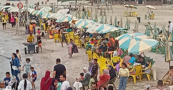 رأس البر تستعد لاستقبال زوارها فى العيد بـ33 برج إنقاذ وساحة مطاعم باللسان