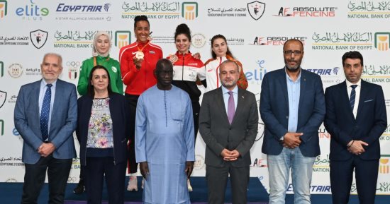 ذهبية وفضية وبرونزيتان حصيلة مصر فى اليوم الثانى لبطولة أفريقيا للسلاح
