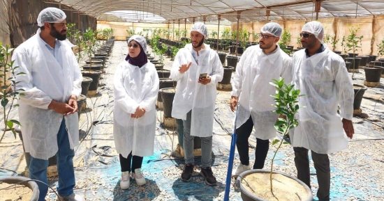 الحجر الزراعى يستقبل فريقا فنيا من عمان.. صور 