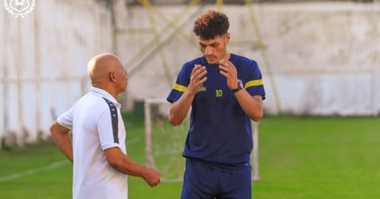 أحمد العجوز يجتمع مع عبد الرحمن مجدى قبل مواجهة أسوان