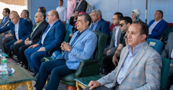 وزير الإنتاج الحربى يشهد التشغيل التجريبى لمدرعة جديدة بمصنع المدرعات   