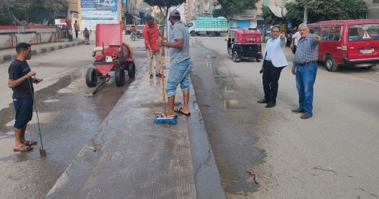حملات نظافة وأعمال رصف وتطهير بمراكز ومدن كفر الشيخ.. صور