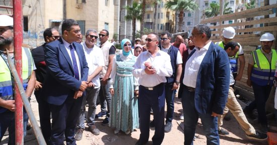 محافظ الإسكندرية: انتهاء 85% من أعمال مشروع تطوير حلقة السمك