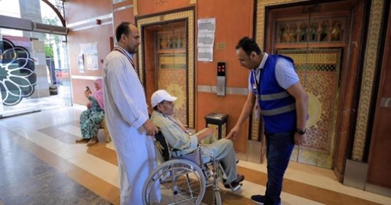 الداخلية: متابعة على مدار الـ 24 ساعة لأحوال بعثة حجاج القرعة.. صور