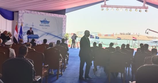 بدء مؤتمر رئيس هيئة قناة السويس للحديث عن العام المالي ومستجدات التطوير