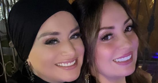 الإعلامية لمياء فهمى عبد الحميد تحتفل بعيد ميلاد نيرمين الفقى