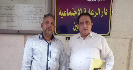 إدخال مواطن بلا مأوى دار رعاية المسنين في طنطا بعدما طردته زوجته واولاده من المنزل