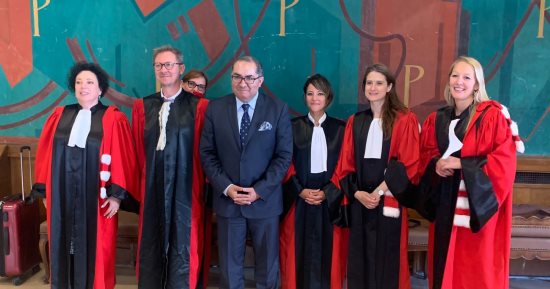 قاضٍ مصرى يحصل على أعلى درجة علمية تمنحها الجامعات الفرنسية والمؤهلة للأستاذية