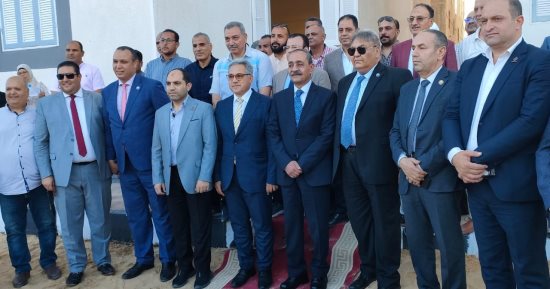 وفد "محلية النواب" يتفقد مشروع إسكان الشباب وإنشاء سوق الجملة بالقنطرة غرب
