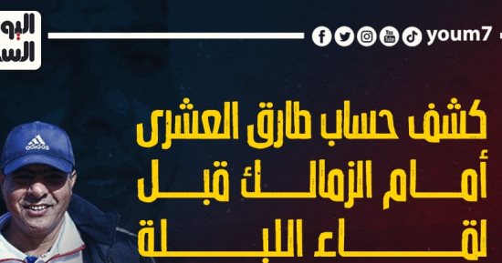 كشف حساب طارق العشرى أمام الزمالك قبل لقاء الليلة.. إنفو جراف