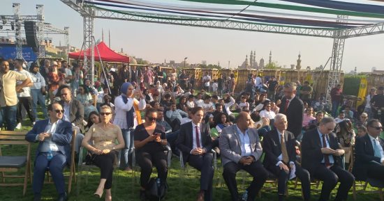 وزارة البيئة تشارك فى "مهرجان الموسيقى والبيئة 2023" بحديقة الأزهر بالقاهرة